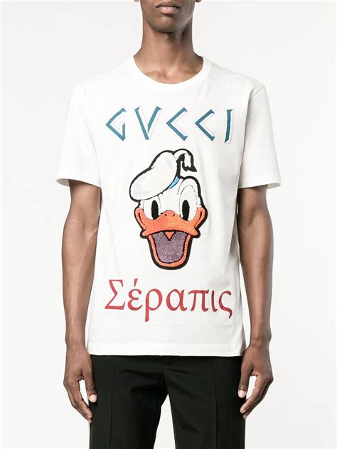 gucci donald duck t shirt mens